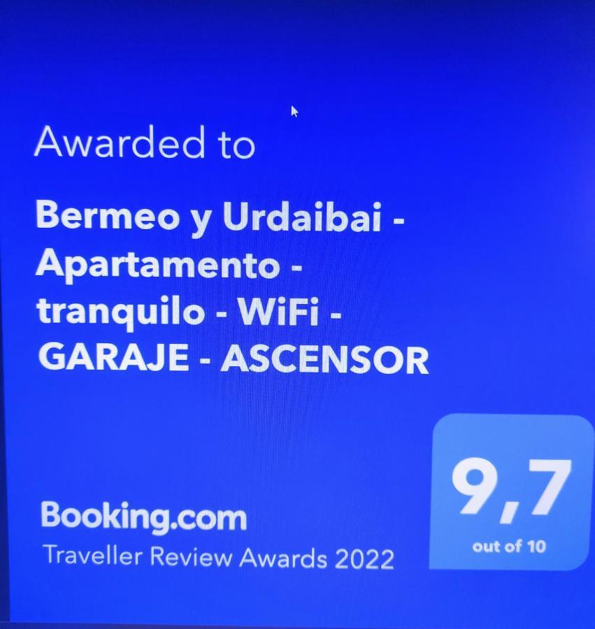 Appartement Bermeo Y Urdaibai - Parking-Ascensor - Wifi - Tranquilo Extérieur photo